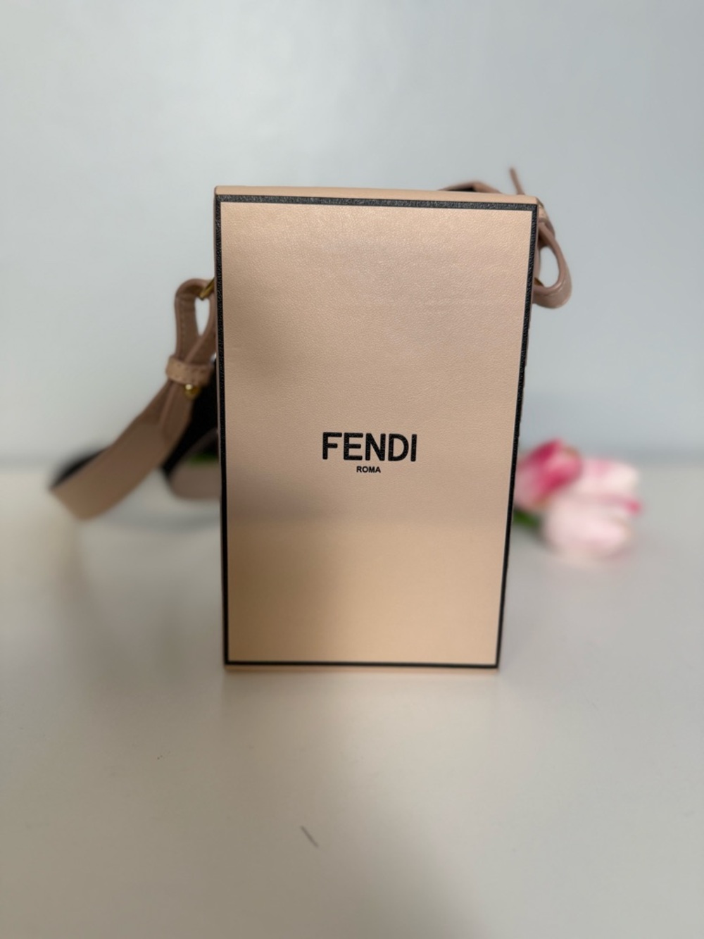 FENDI Vertical Box Crossbody Bag